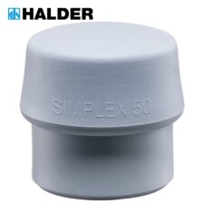 Глава TPE - средно твърда, за чук Simplex Ф50 мм / Halder 3203.050 /