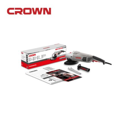 Ъглошлайф, 230мм, 2200W / CROWN CT13500-230S / 3