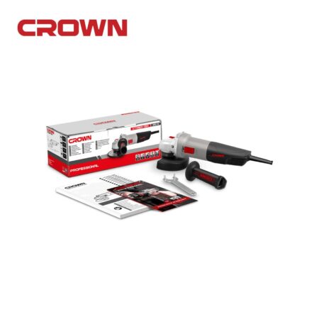 Ъглошлайф, 115мм, 650W / CROWN CT13501-115R / 2
