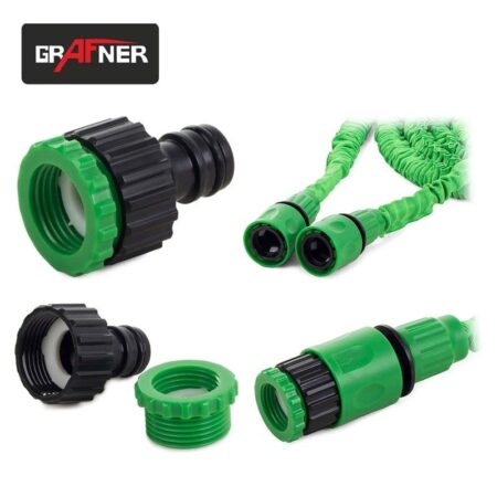 Градински маркуч с накрайник / разтегаем маркуч / Grafner FG10645 / 30 м 3