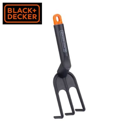 Градински ръчен култиватор / Тризъбец за корени Black + Decker 2