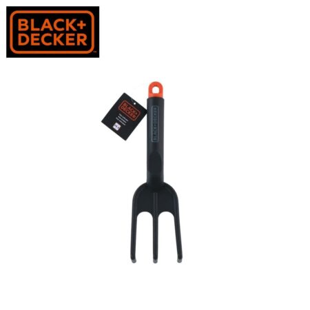 Градински ръчен култиватор / Тризъбец за корени Black + Decker 6