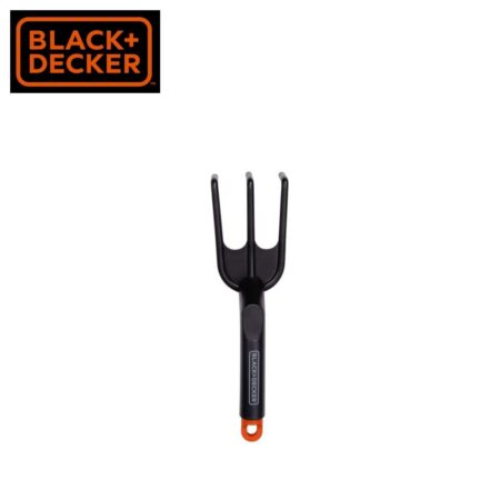 Градински ръчен култиватор / Тризъбец за корени Black + Decker 7