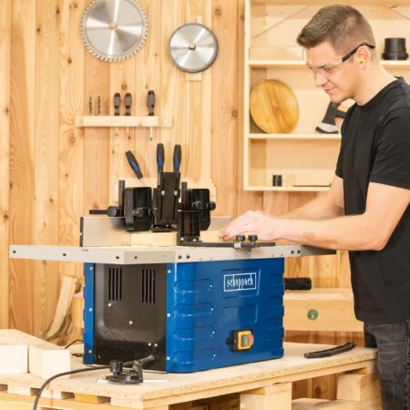 Настолна фреза 1500 W Scheppach HF60 / 5902106901 / 2