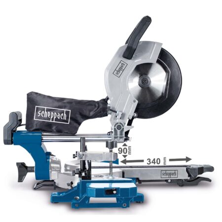 Потапящ циркуляр с изтегляне, 254мм, Scheppach HM110MP / 5901220901 / 2