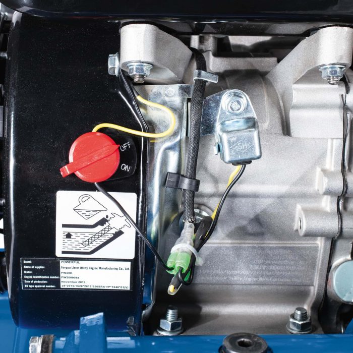 Моторна трамбовка / виброплоча Scheppach HP1400S – 13 kN / 5904615903 / 4