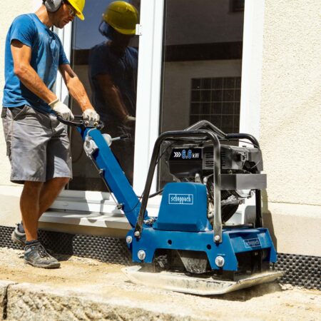 Моторна трамбовка / виброплоча Scheppach HP3000S – 30.5 kN / 5904605903 / 5