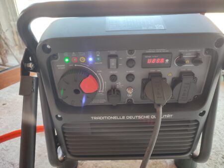 Инверторен генератор на газ/бензин 4000W, 230V - 3.6A - монофазен / KS 4100iE G / 29