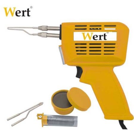 Индукционен поялник тип пистолет / Wert 2443 / 100W 1