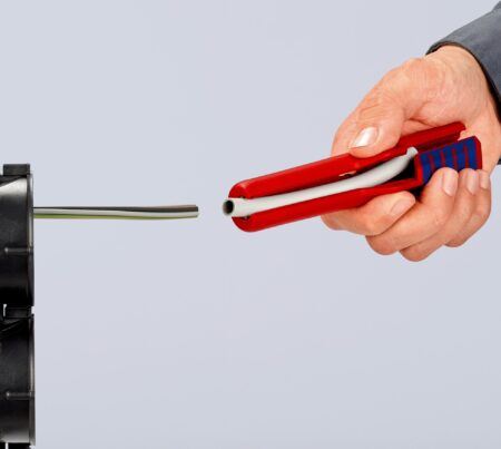 Инструмент за оголване на кабели / KNIPEX 1680175 SB / 4