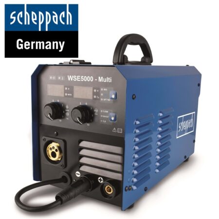 Инверторен заваръчен апарат WSE5000-Multi MMA/MIG/TIG / Scheppach 5906609901 / 2