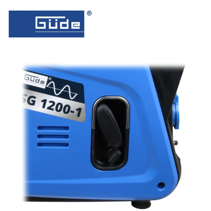 Тих Инверторен електрогенератор, 1200W GUDE ISG 1200-1 / 40719 / 3
