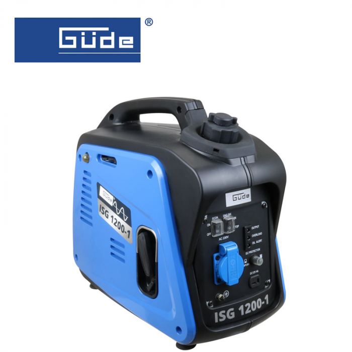 Тих Инверторен електрогенератор, 1200W GUDE ISG 1200-1 / 40719 / 1