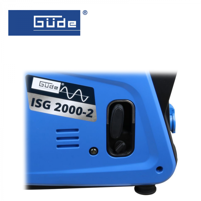 Тих Инверторен генератор за ток, 2000W, GUDE ISG 2000-2 / 40720 / 3