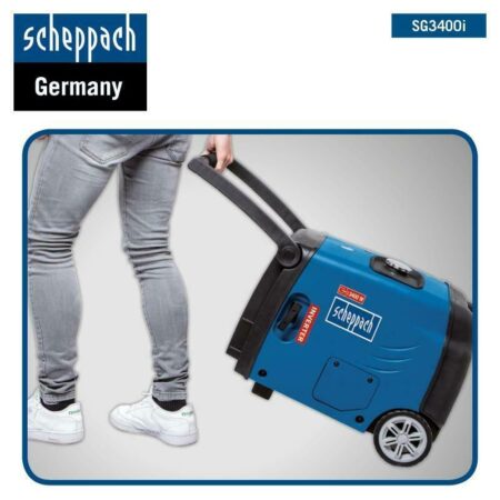 Инверторен Електрогенератор с дистанционно, 3400W, 5.1HP Scheppach SG3400i / 5906217901 / 3