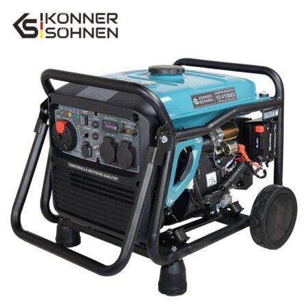 Инверторен генератор на газ/бензин 4000W, 230V - 3.6A - монофазен / KS 4100iE G / 21