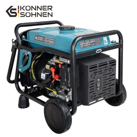 Инверторен генератор на газ/бензин 4000W, 230V - 3.6A - монофазен / KS 4100iE G / 22