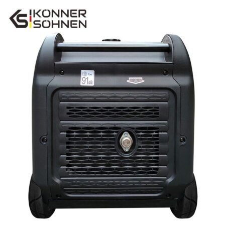 Инверторен генератор за ток на газ/бензин 5500W 230V-5A - монофазен / KS 5500iEG S / 6