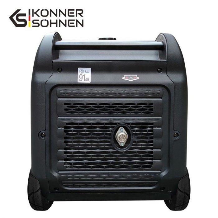 Инверторен генератор за ток на газ/бензин 5500W 230V-5A - монофазен / KS 5500iEG S / 6