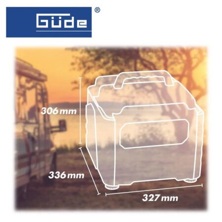 Инверторен генератор за ток 1200W GUDE ISG 1200-1 Q / 40715 / 16