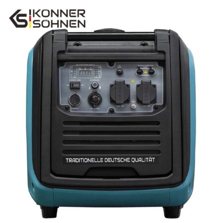Инверторен генератор за ток с ATS 4000W - монофазен 230V - 3.5A / KS 4000iE S ATS / 4
