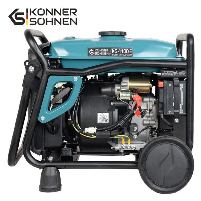 Инверторен генератор за ток с ATS 4000W, 230V - 3.6A / KS 4100iE S ATS / 4