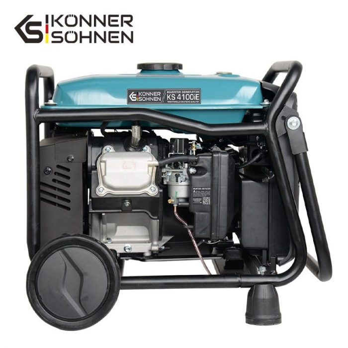 Инверторен генератор за ток с ATS 4000W, 230V - 3.6A / KS 4100iE S ATS / 6