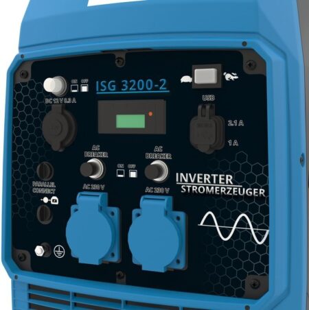 Инверторен генератор за ток 3200W GUDE ISG 3200-2 / 40721 / 3