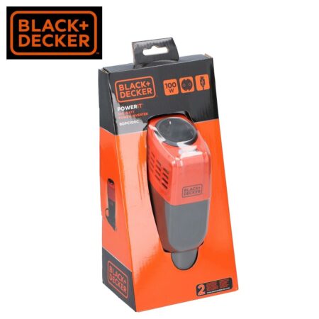 Инверторен преобразувател за автомобил Black + Decker CBW 100 W 12 V - 220 V 2