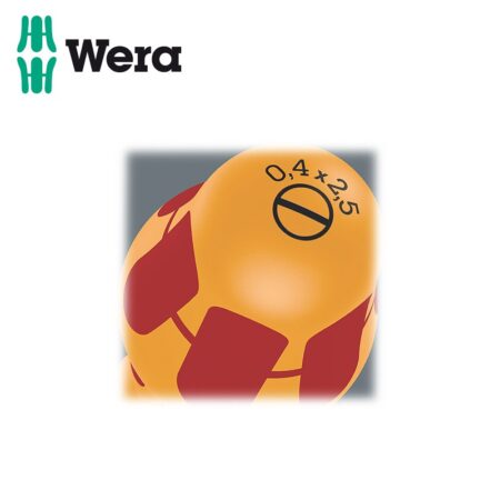 Изолирана права отвертка VDE 1000V Kraftform 1,0x5,5x125 мм / WERA 05051587001 / 4