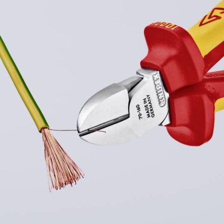Изолирани клещи странични резачки 160 мм VDE / KNIPEX 7006160 T / 8