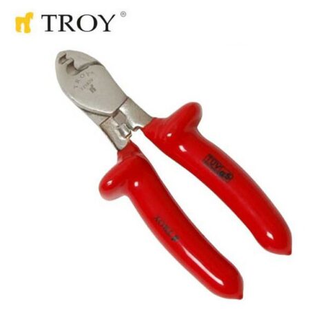 Изолирани клещи за рязане на кабел 1000V VDE (160мм) / TROY 21829 / 1