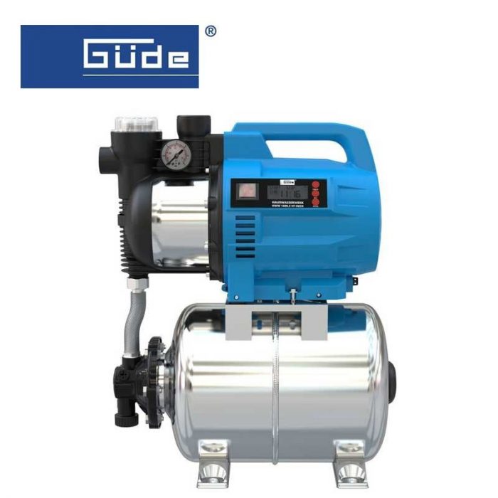 Хидрофор с автоматичен контролер GUDE HWW 1400.3 VF INOX / 93909 / 1