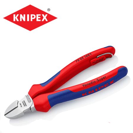 Клещи странични резачки, 160 мм / KNIPEX 7005160 T / с тока на закрепване 1
