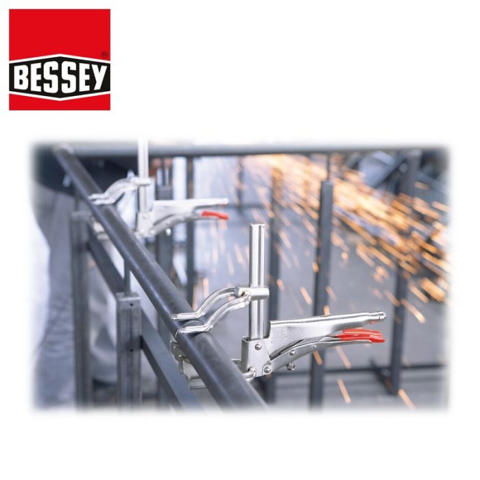 Клещи чираци за тръби / Стяги за тръби 110/65 mm / Bessey GRZRO / 3