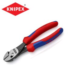 Клещи резачки странични, усилени TwinForce / KNIPEX 7372180 /