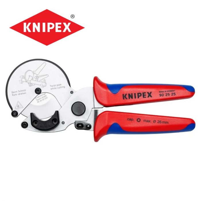 Клещи тръборез за пластмасови / композитни тръби / KNIPEX 90 25 25 / 3