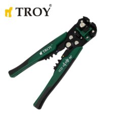 Клещи за оголване и рязане на кабели 9“ / Troy 24015 /