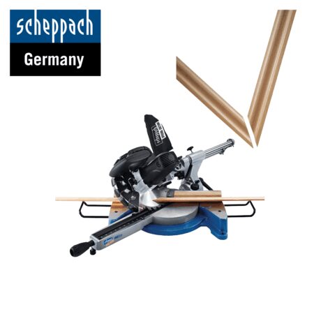 Комбиниран потапящ циркуляр за ъглово рязане HM100LXU / Scheppach 5901202901 / 2000 W, 254 мм 3