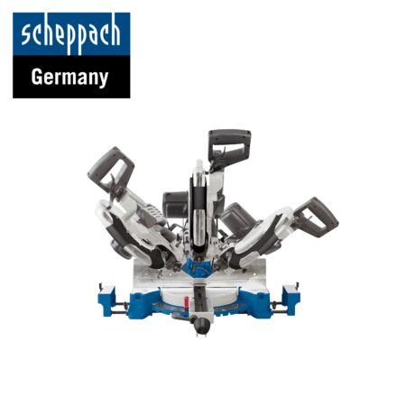 Комбиниран потапящ циркуляр за ъглово рязане HM120L / Scheppach 3901216901 / 2000 W, 305 мм 2