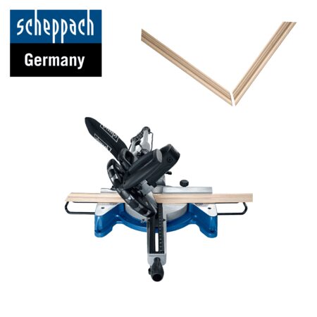 Комбиниран потапящ циркуляр за ъглово рязане HM80LXU / Scheppach 5901201901 / 1500 W, 210 мм 4