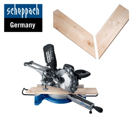 Комбиниран потапящ циркуляр за ъглово рязане HM80LXU / Scheppach 5901201901 / 1500 W, 210 мм 5