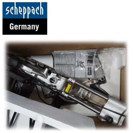 Комбиниран потапящ циркуляр за ъглово рязане HM100LXU / Scheppach 5901202901 / 2