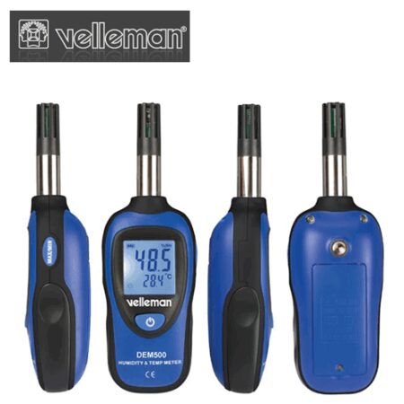Комбиниран термо и хидрометър / Velleman DEM500 / 2