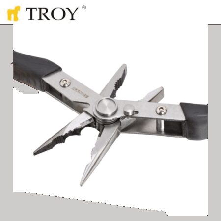 Комбинирани и телефонни клещи 2 в 1 / TROY 21090 / 2