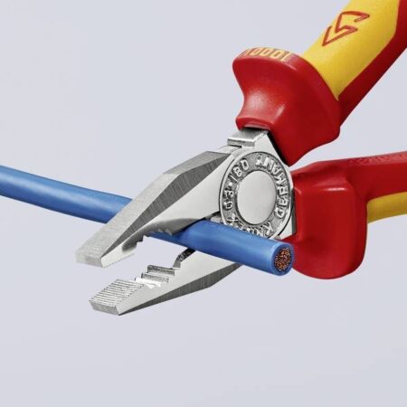 Комбинирани клещи 180 мм / KNIPEX 0306180 T / с тока на закрепване 8