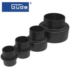 Комплект адаптери 100-28 мм 4 -части за прахоуловителна система / GUDE 55171 /