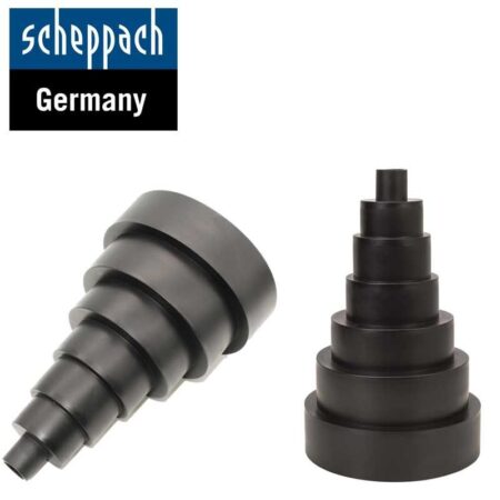 Комплект адаптери Ф35-150mm, 7-части за прахоуловителна система Scheppach 5