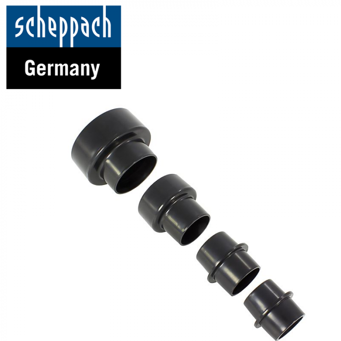 Адаптер за прахоуловител 4 броя Scheppach 2
