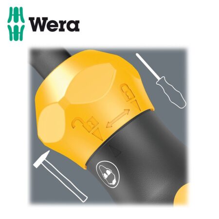 Комплект битове и ръкохватка Kraftform Kompakt 900 Set 1, 19 части / WERA 05018110001 / 8